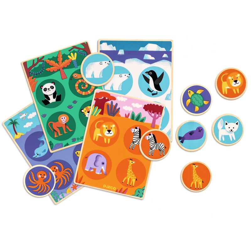 Loto Wood - Juego memoria