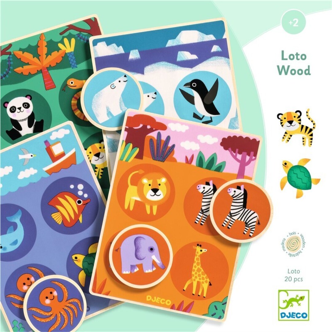 Loto Wood - Juego memoria