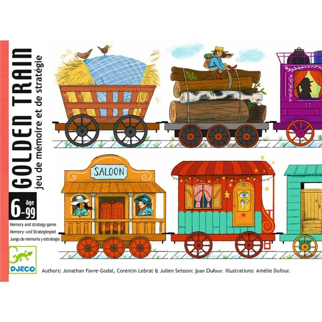 Juego de cartas Golden Train - Djeco