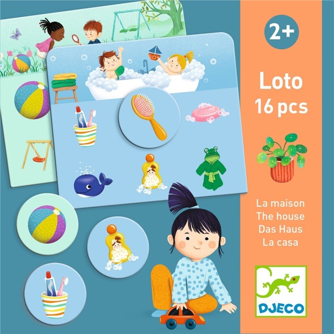 Juego de asociación loto La casa - Djeco