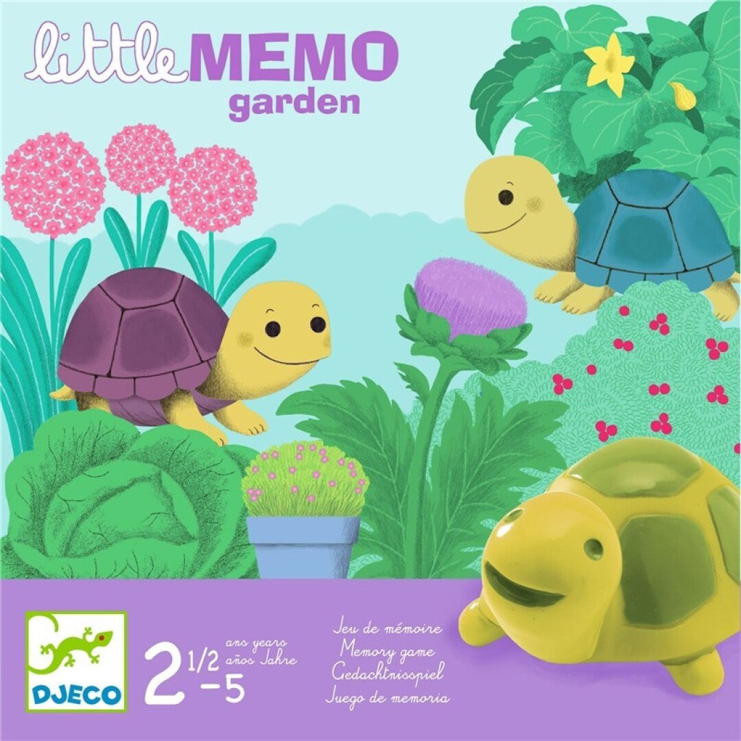 Juego de mesa Little Memo Garden - Djeco