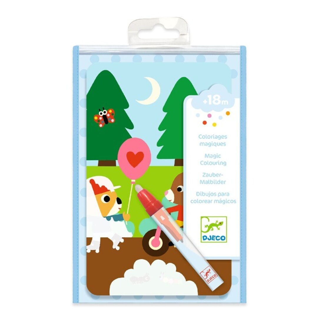 Colorear con agua En el parque - Djeco