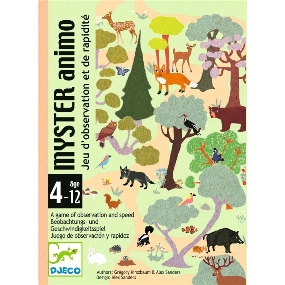 Juego de cartas Myster animo - Djeco