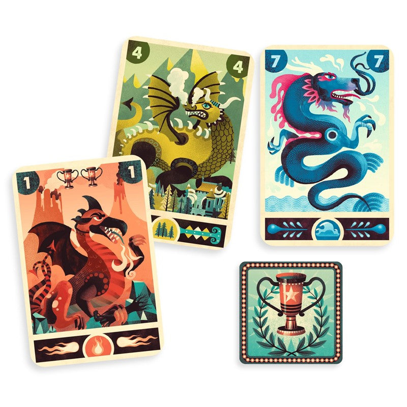Juego de cartas Dragon deck - Djeco