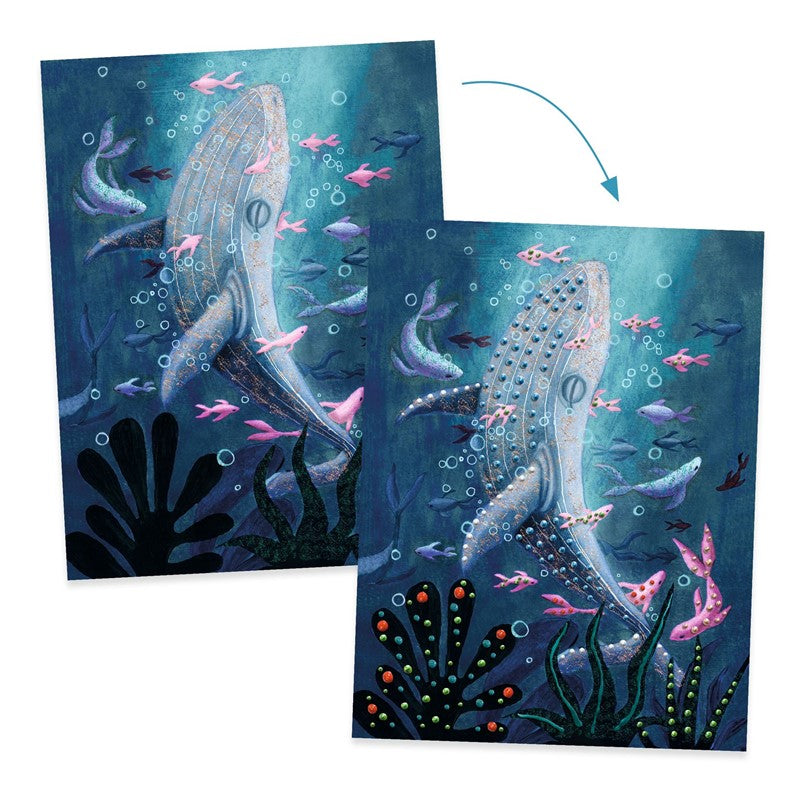 Kit Pintura 3D Mundo Submarino - Djeco