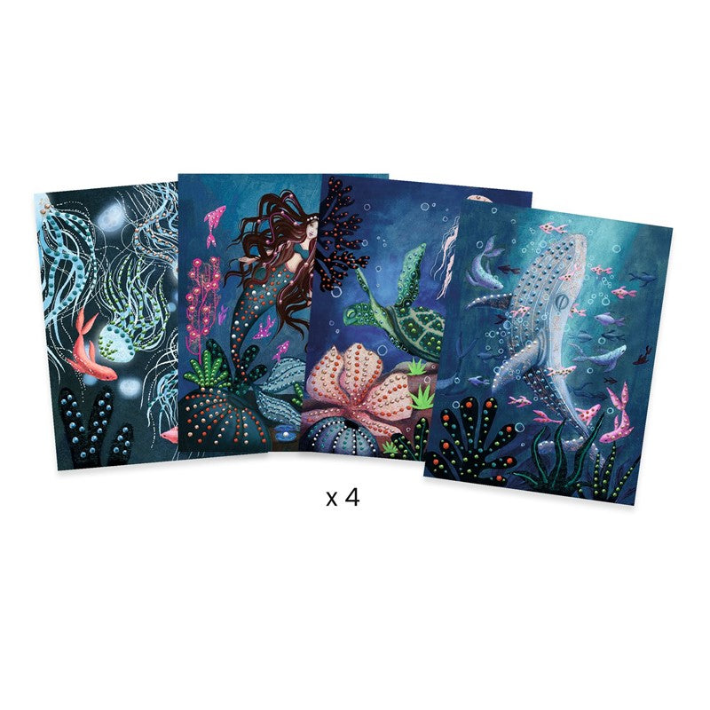 Kit Pintura 3D Mundo Submarino - Djeco