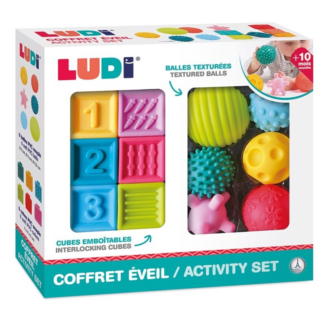 Conjunto de bolas y cubos - Ludi