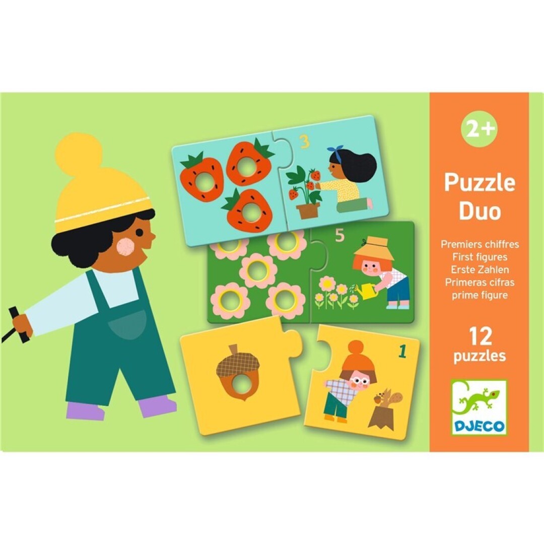 Puzzle Primeras cifras - Djeco