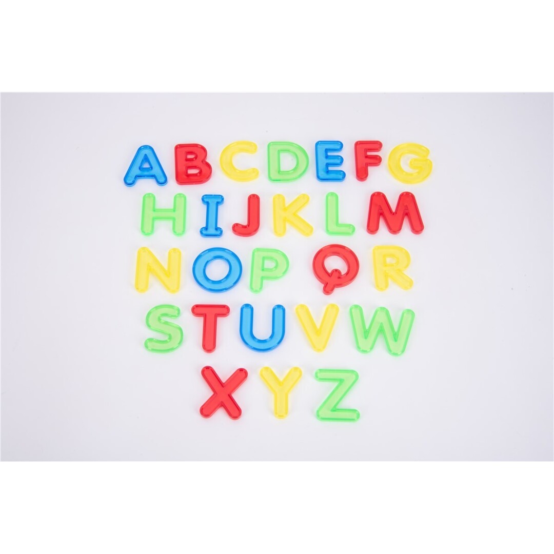 Letras mayúsculas translúcidas - TickiT