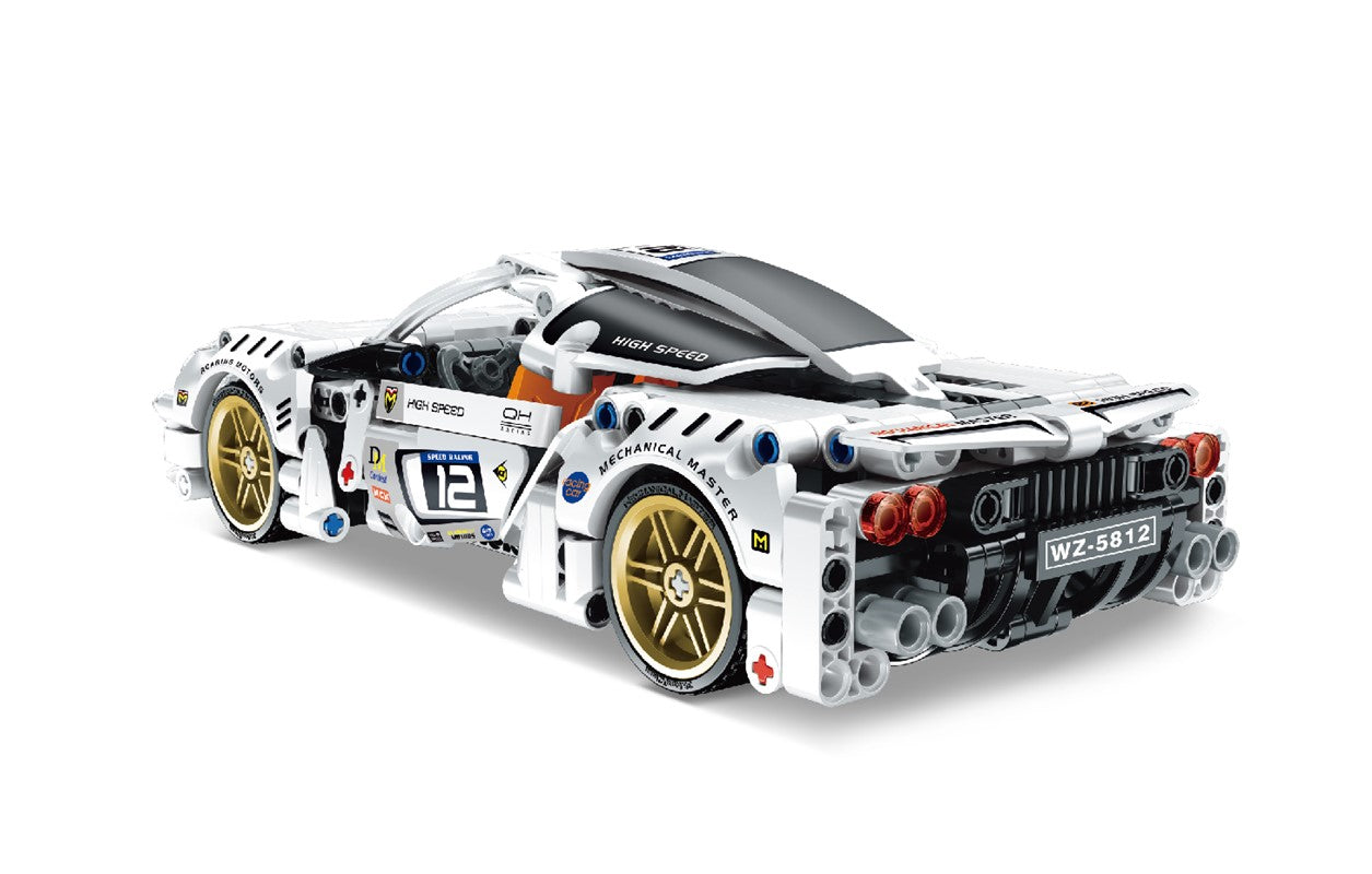 Coche de carreras Blanco 437 pzas - iMMaster