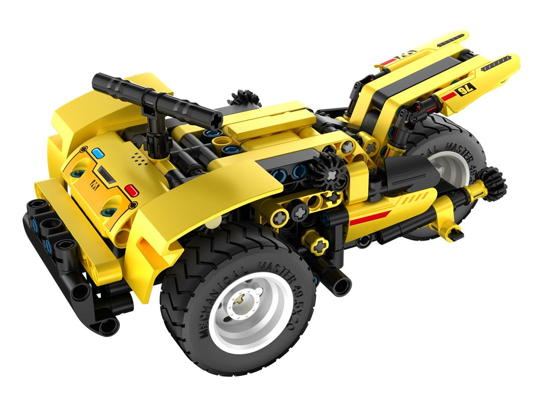 Excavadora y moto de tres ruedas 319 pzas - iMMaster