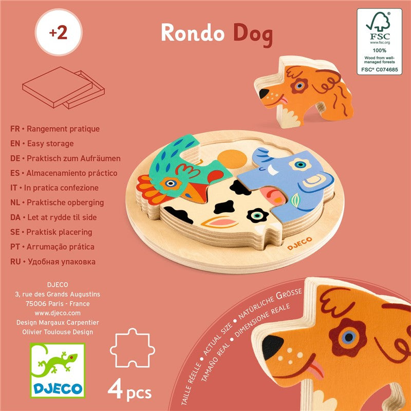 Encajable Rondo Dog - Djeco