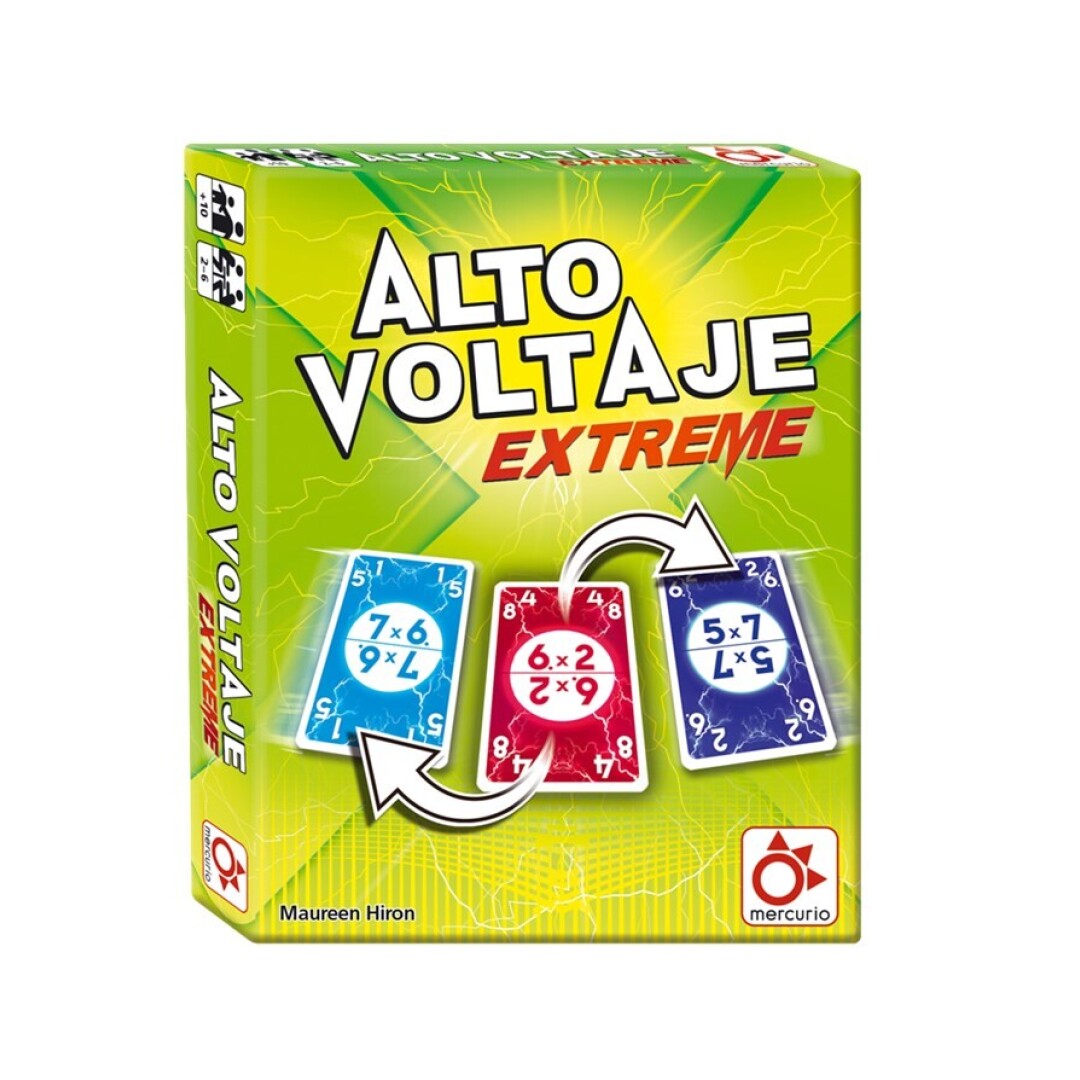 Juego de cartas Alto voltaje Extreme