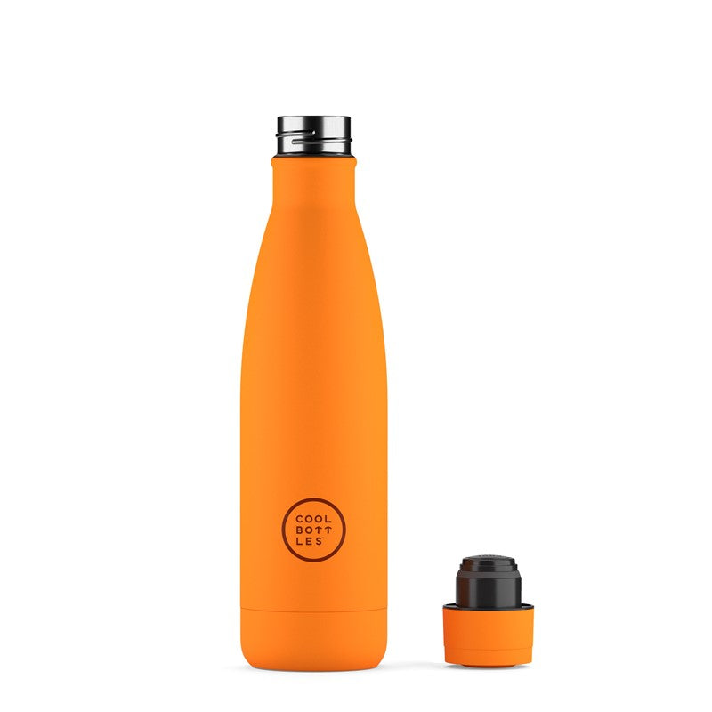 Botella térmica acero Vivid Orange 500ml - The Coolbottles