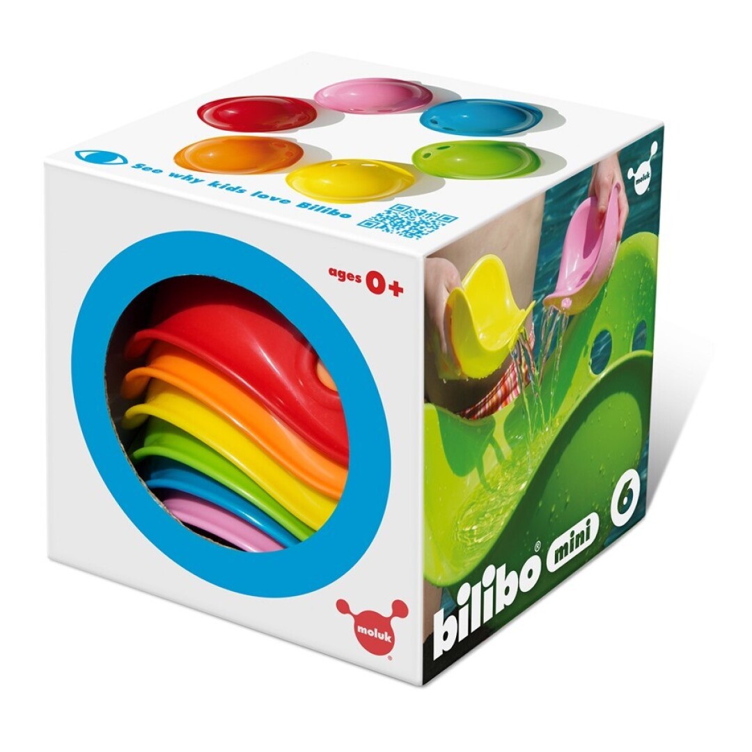 Bilibo Mini 6 colores MOLUK - Juguete sensorial y de juego libre