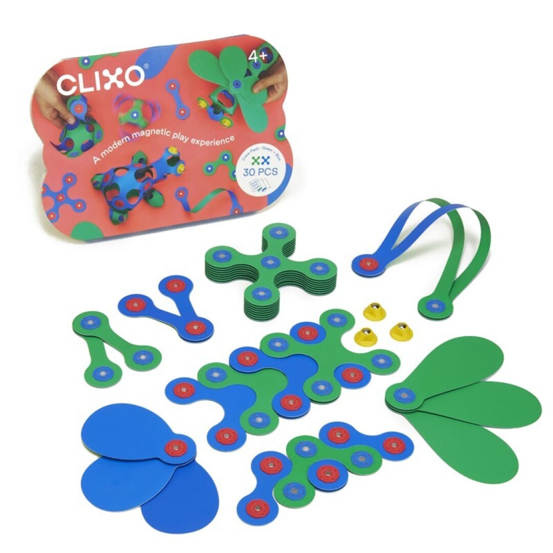 Crew Pack 30 piezas Azul/Verde - Clixo