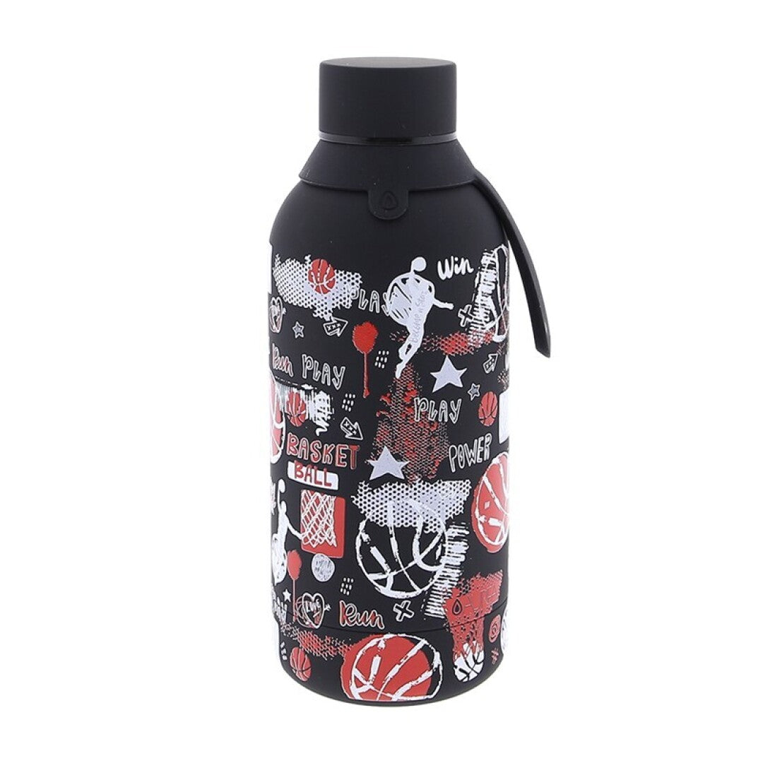 Botella térmica acero 500ml Basketball