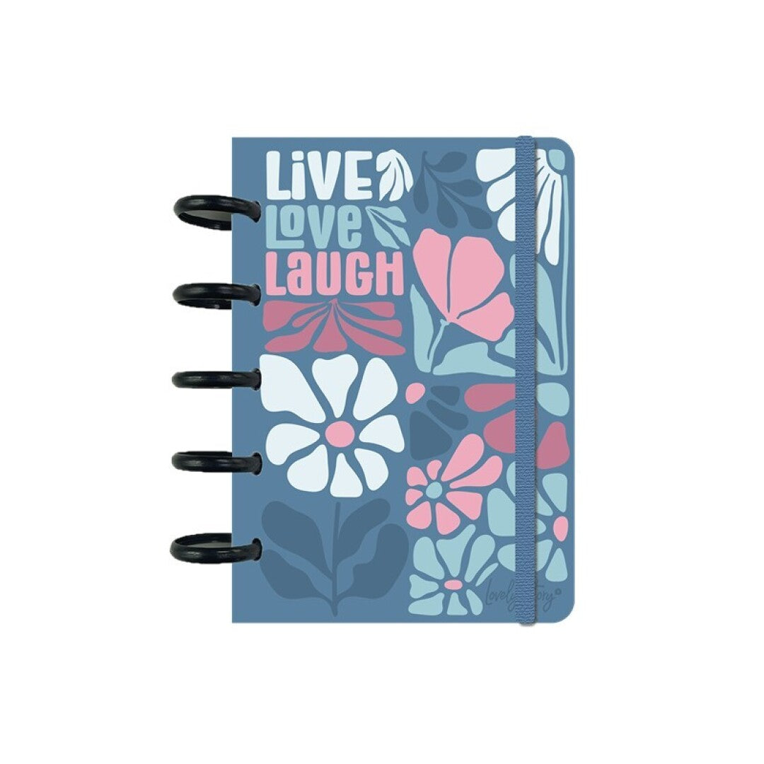 Cuaderno A5 Live love laught