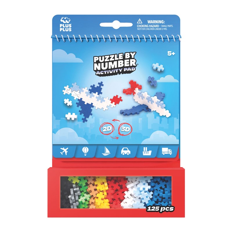 Panel actividades - Transporte 125 pcs