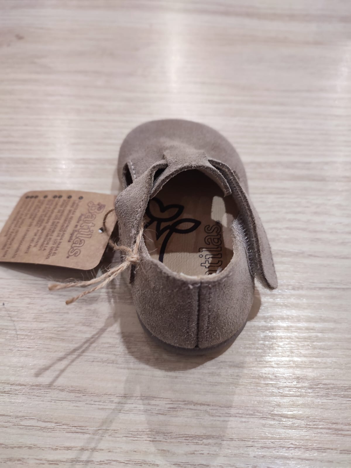 Batilas Pepito cinta cierre Beige