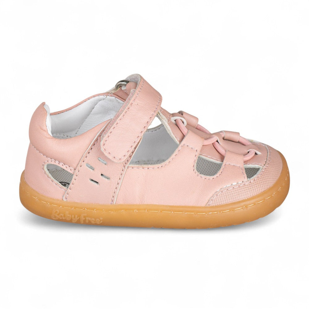 Sandalia piel baby free rosa – Chetto