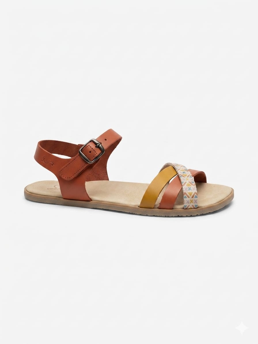 Sandalia respetuosa Yucatan Box Multi Teja
