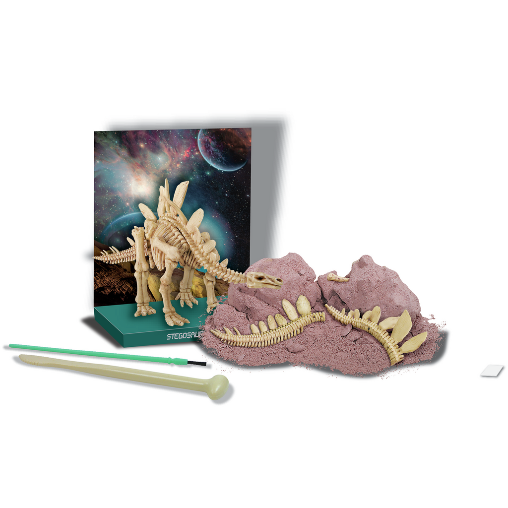 Kit de Paleontología Stegosaurus - 4M