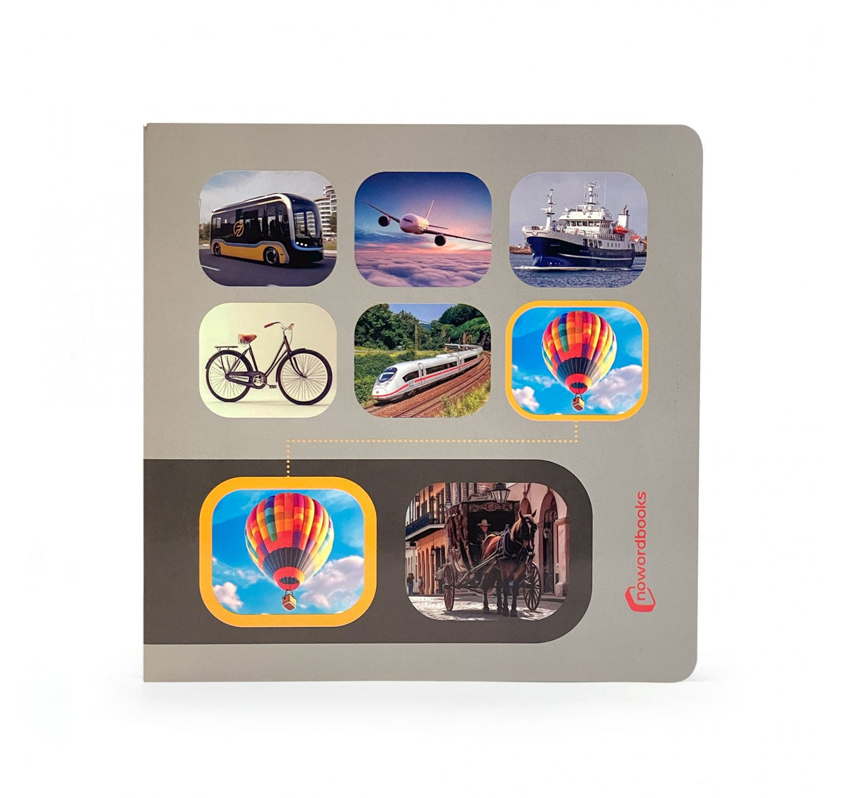 Busca y encuentra: Medios de transporte - Nowordbooks