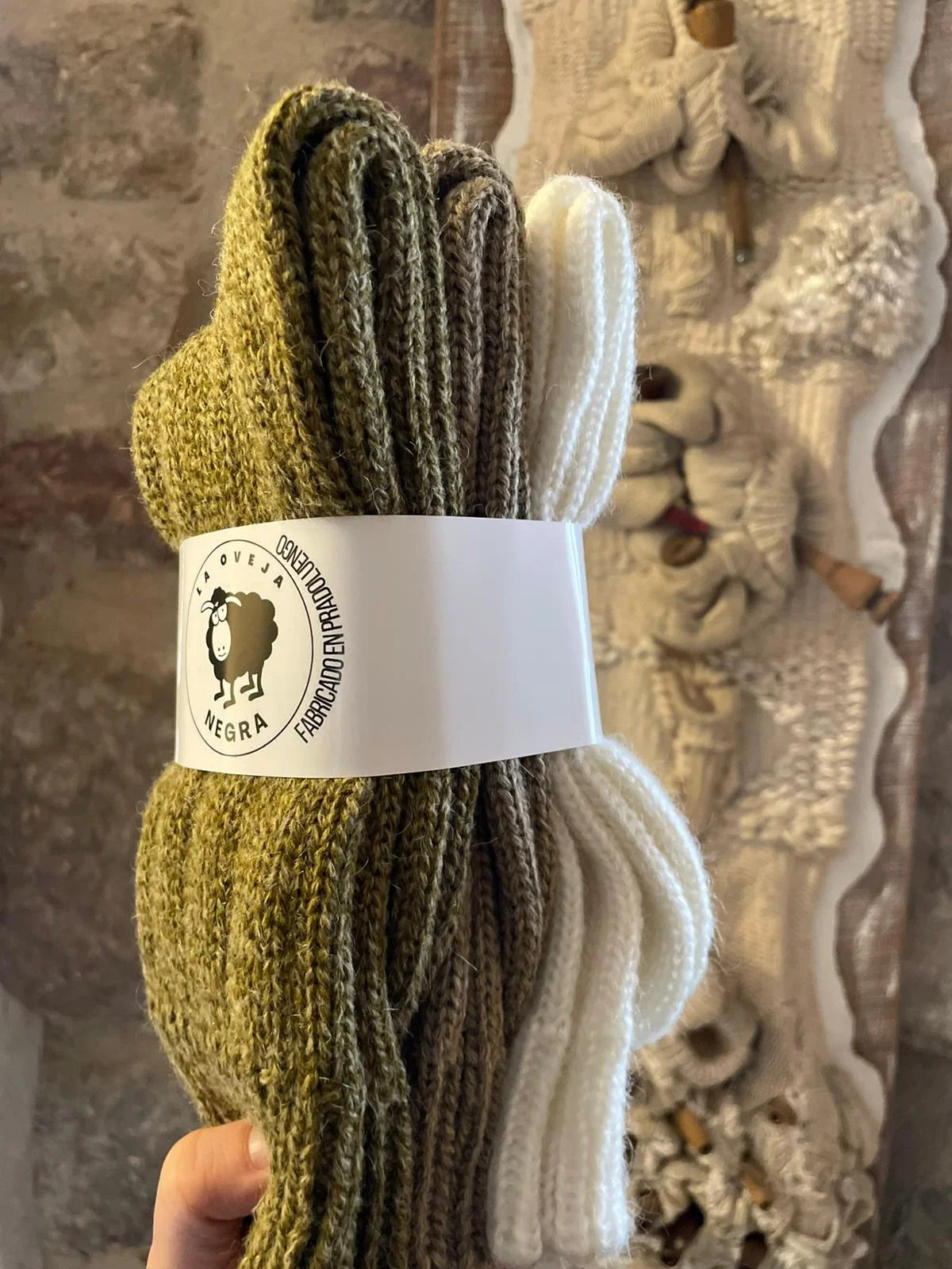 Calcetines barefoot Pack prado 100% lana - ATresHilos