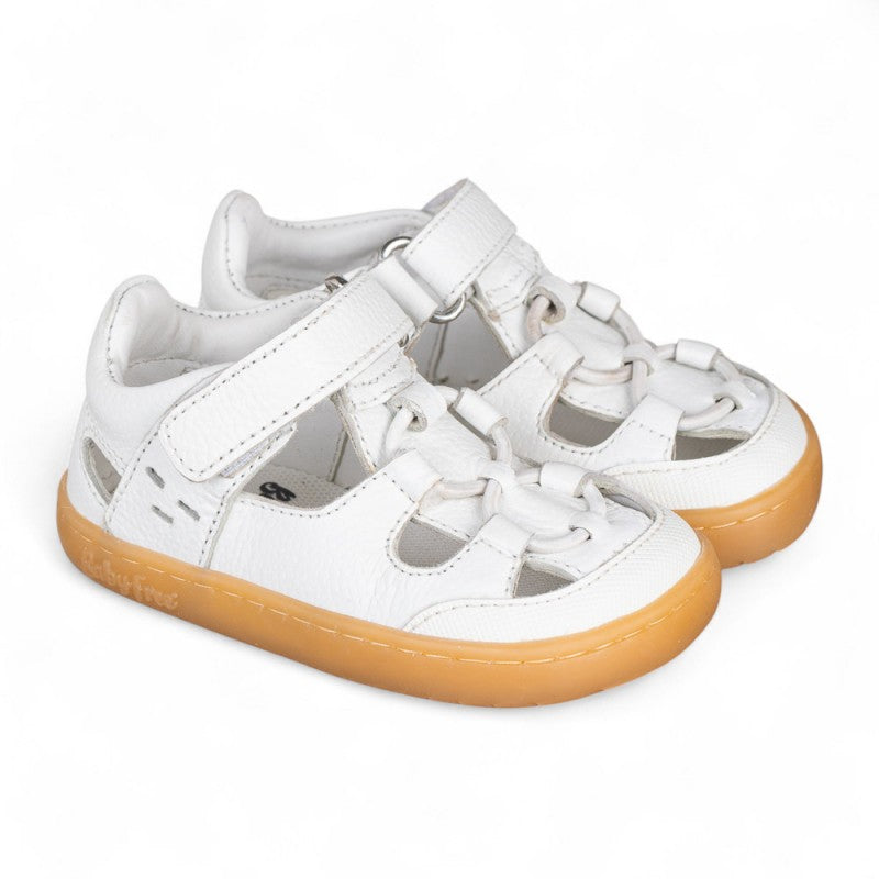 Sandalia piel baby free blanco – Chetto