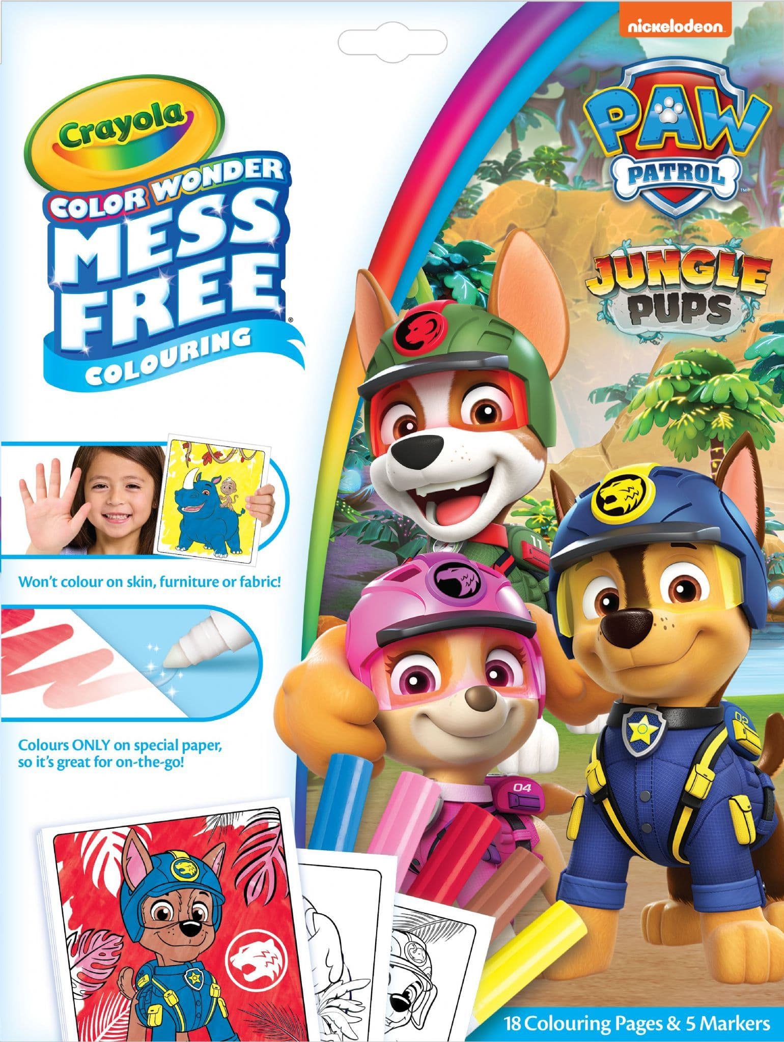 Colorea sin manchas (varios modelos) - Crayola (Liquidación)
