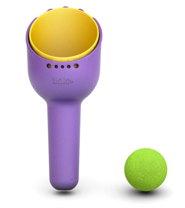 Set palas y rastrillo Morado/Amarillo - Bibio