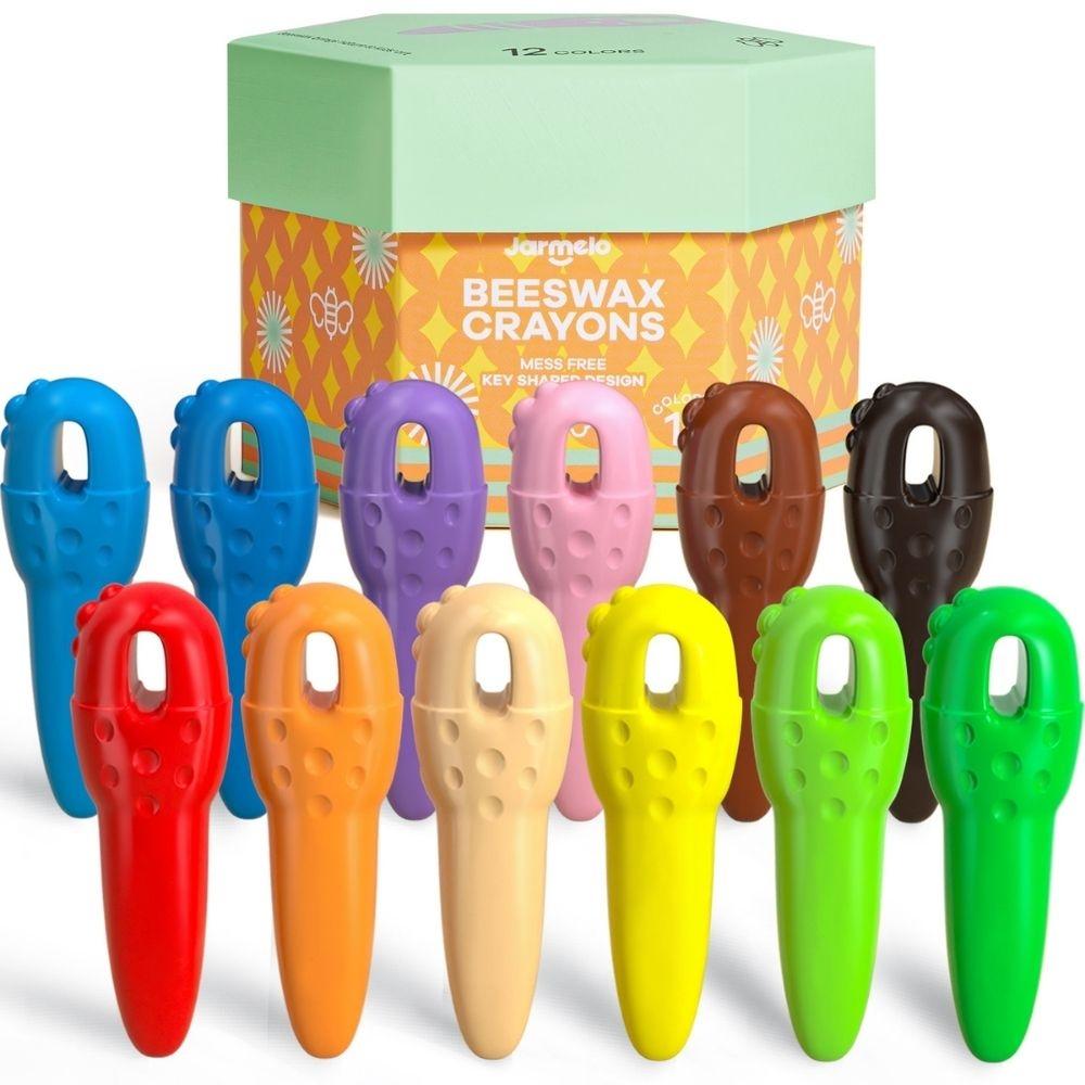 Crayones KEY de Cera de Abeja - Jar Meló