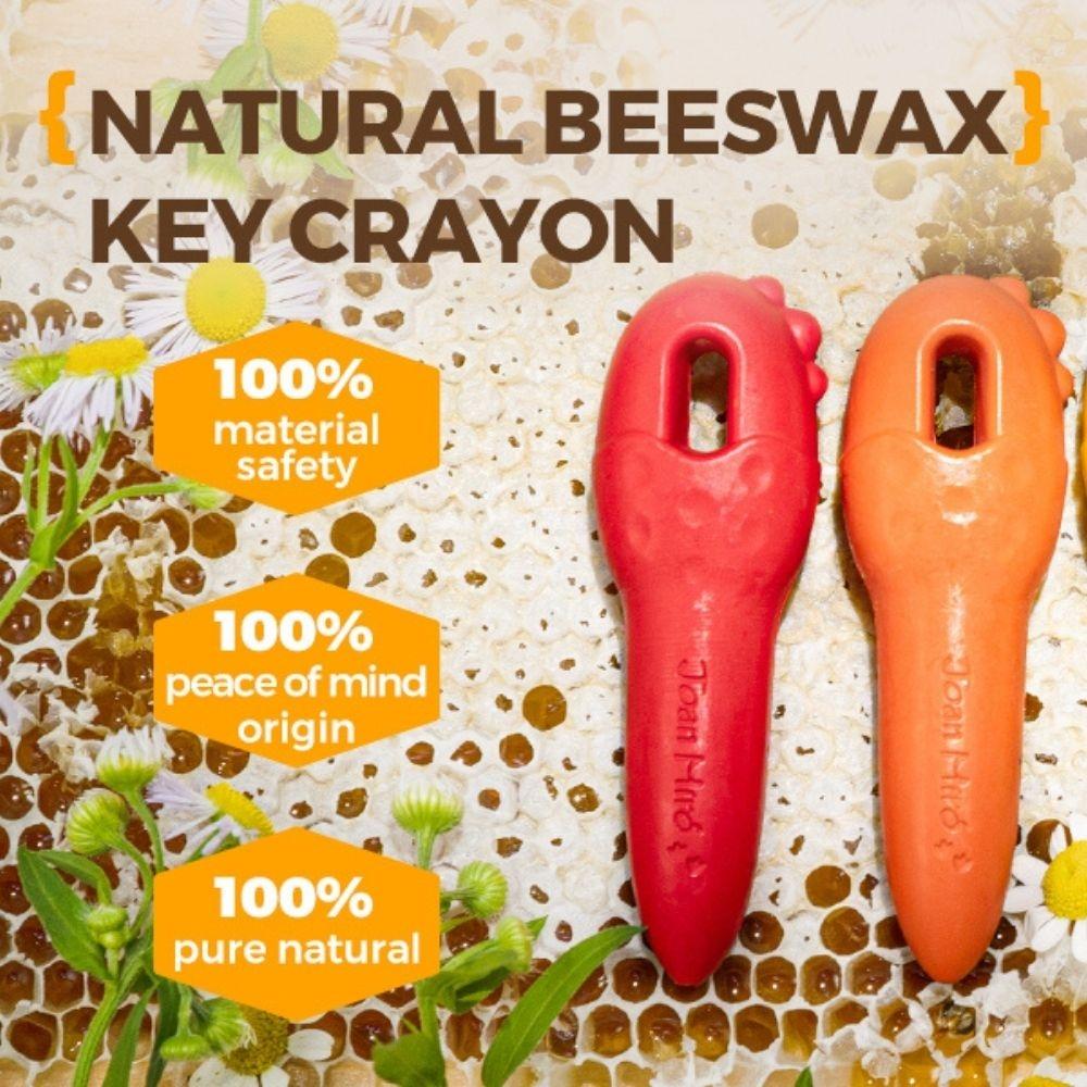 Crayones KEY de Cera de Abeja - Jar Meló
