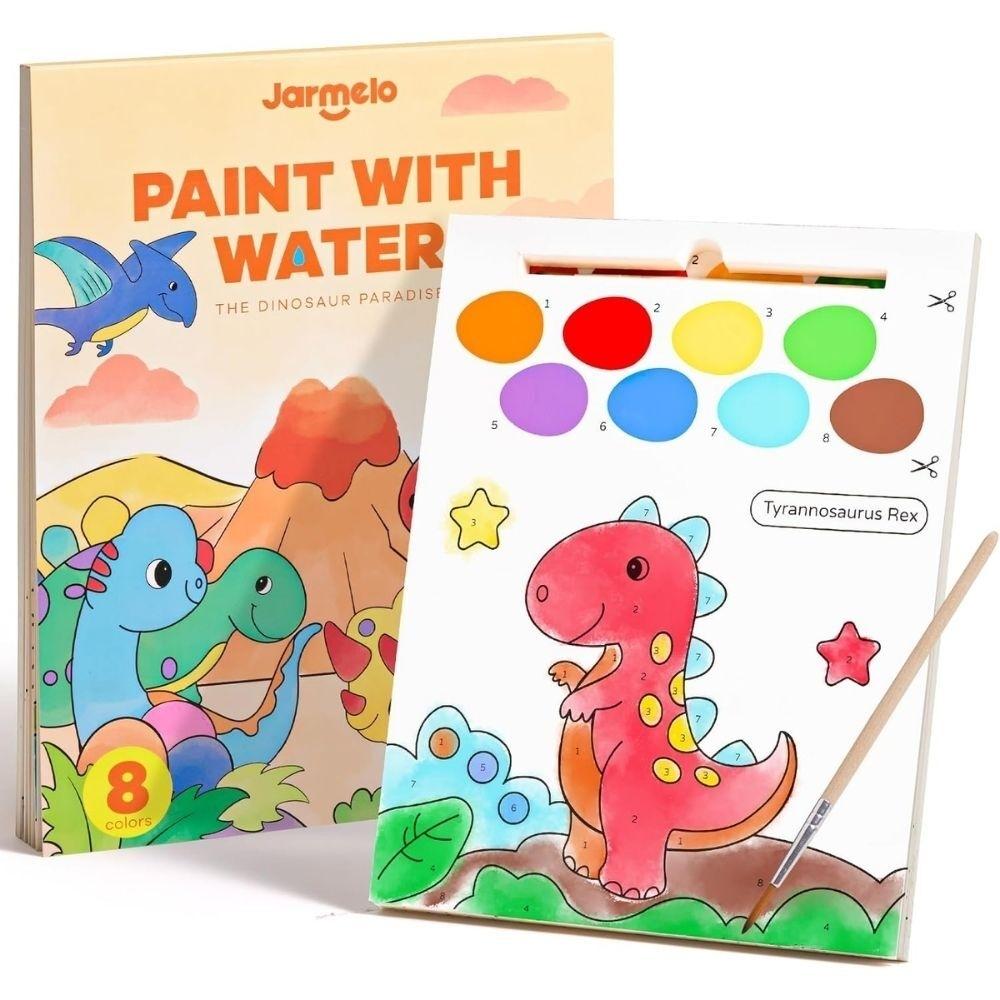 Cuaderno con Acuarela Dinosaurios - Jar meló