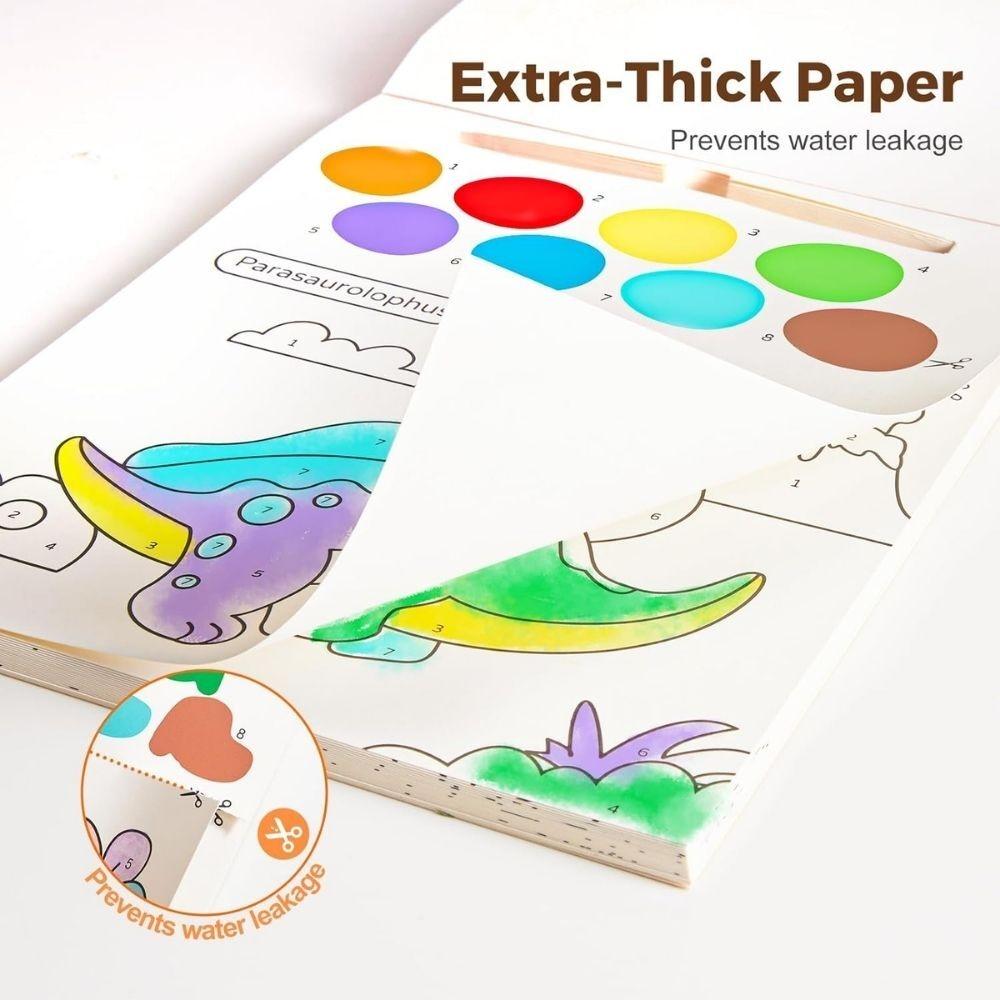 Cuaderno con Acuarela Dinosaurios - Jar meló
