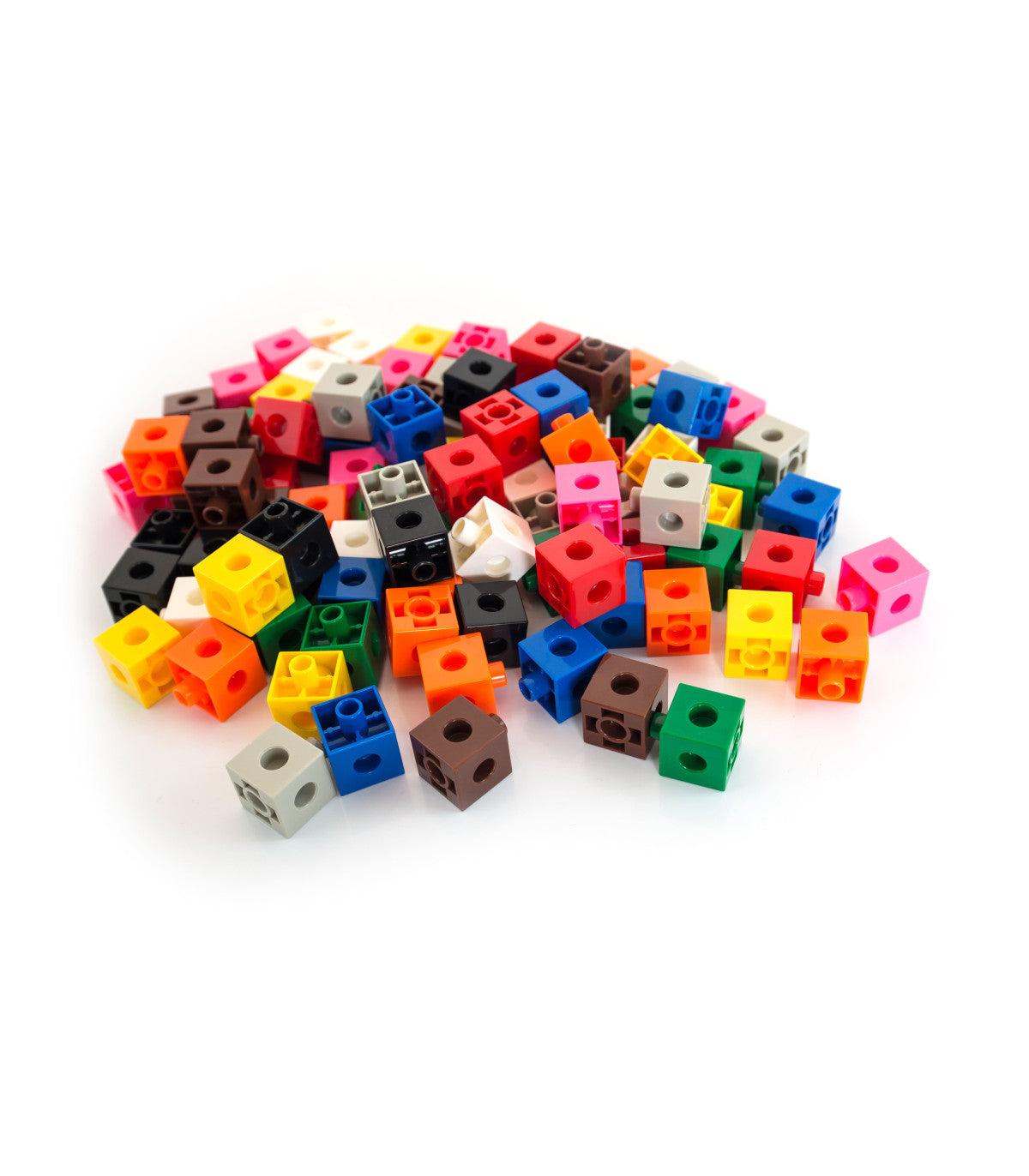 Juego Matemático Cubos De 2 Cm (100 Piezas)