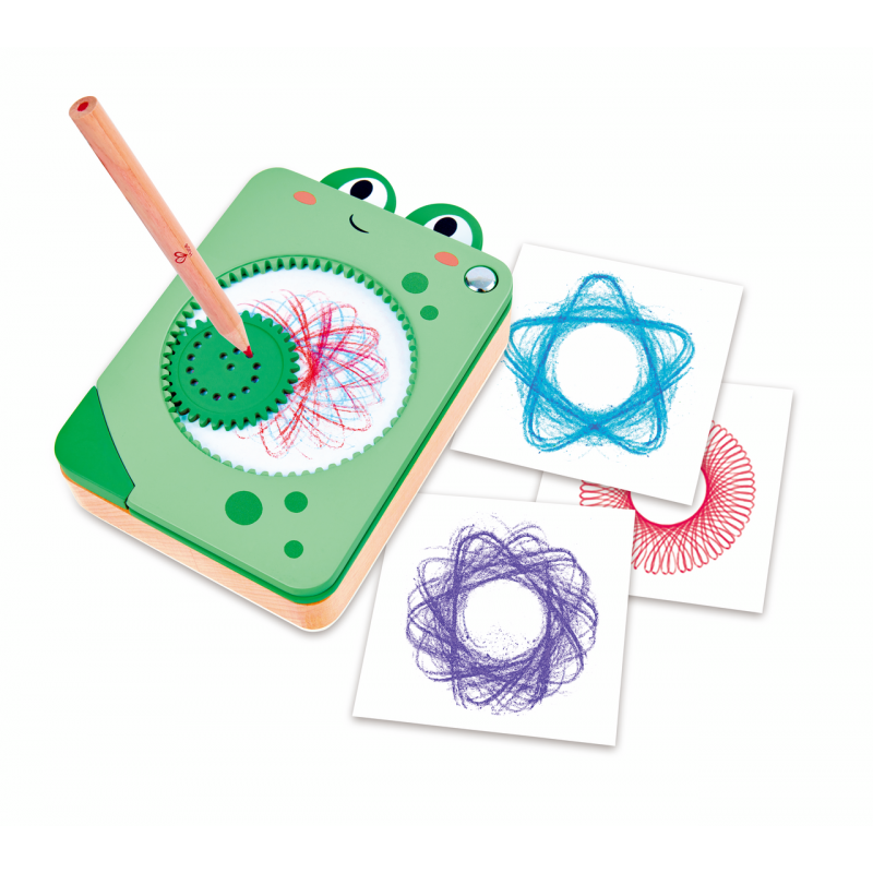 Kit de dibujo Espirógrafo Portátil - Hape
