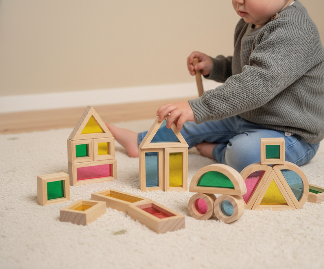 Bloques colores translúcidos