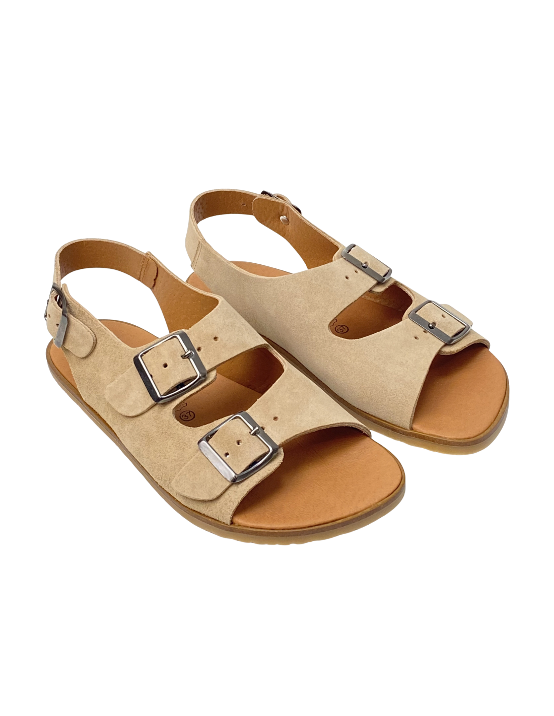 Sandalia barefoot Vivant semilla serraje camelllo