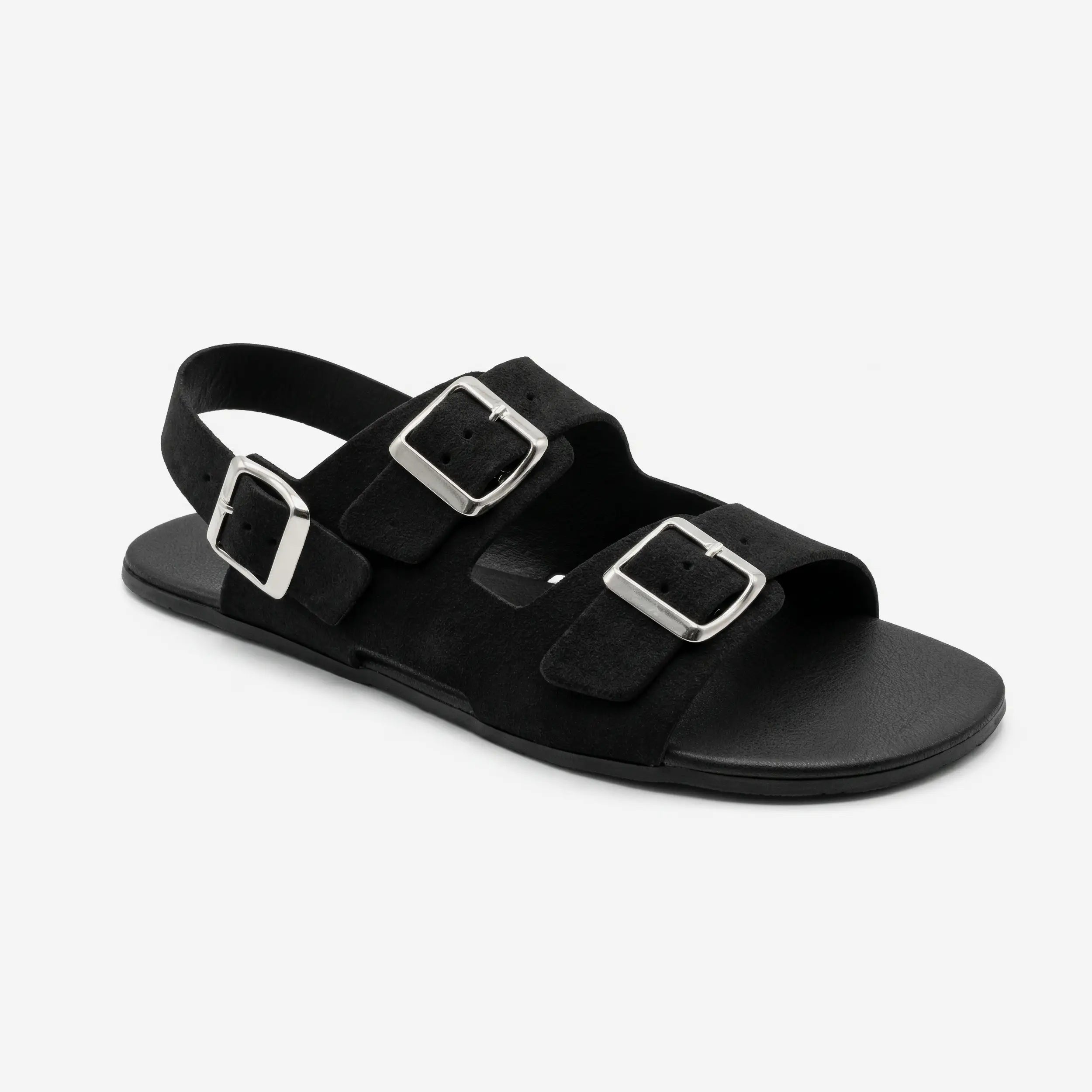 Sandalia Coqueflex Suede Negra