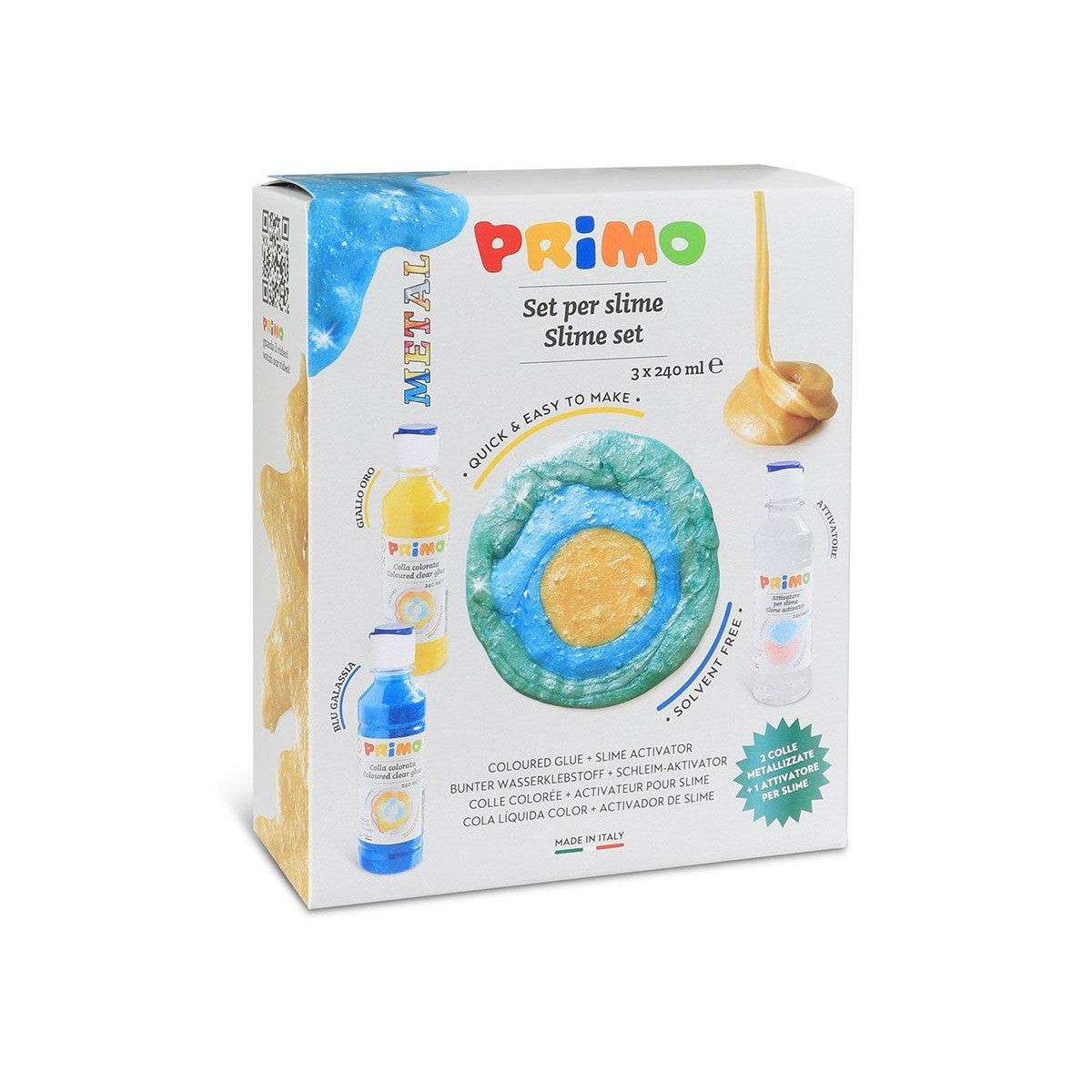 Set para hacer Slime Metálico Primo