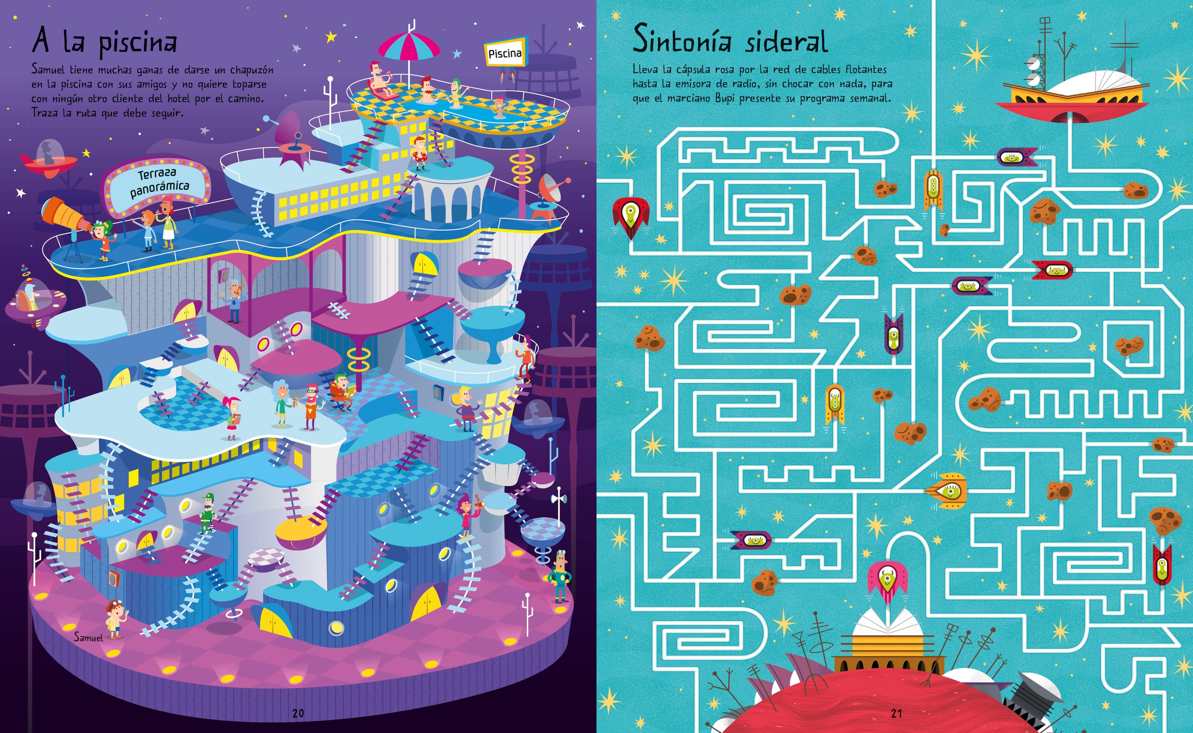 Laberintos divertidos: El espacio