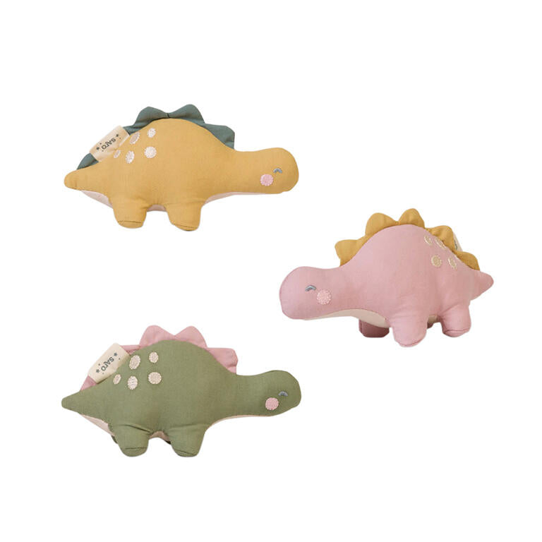 Peluche con sonajero "Wild Dinos" - Saro