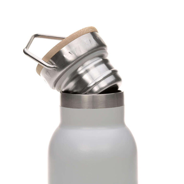 Botella térmica acero inox Adventure Grey 700 ml - Lassïg