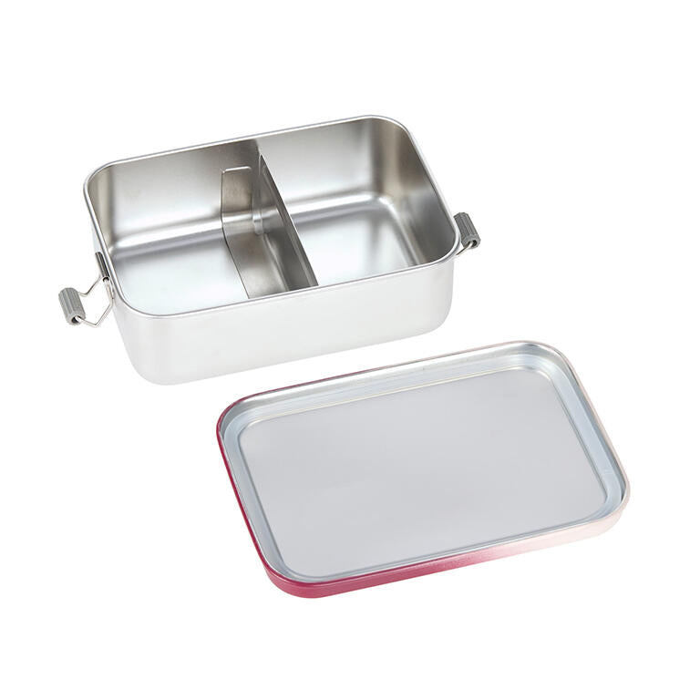 Caja almuerzo acero inox Rose