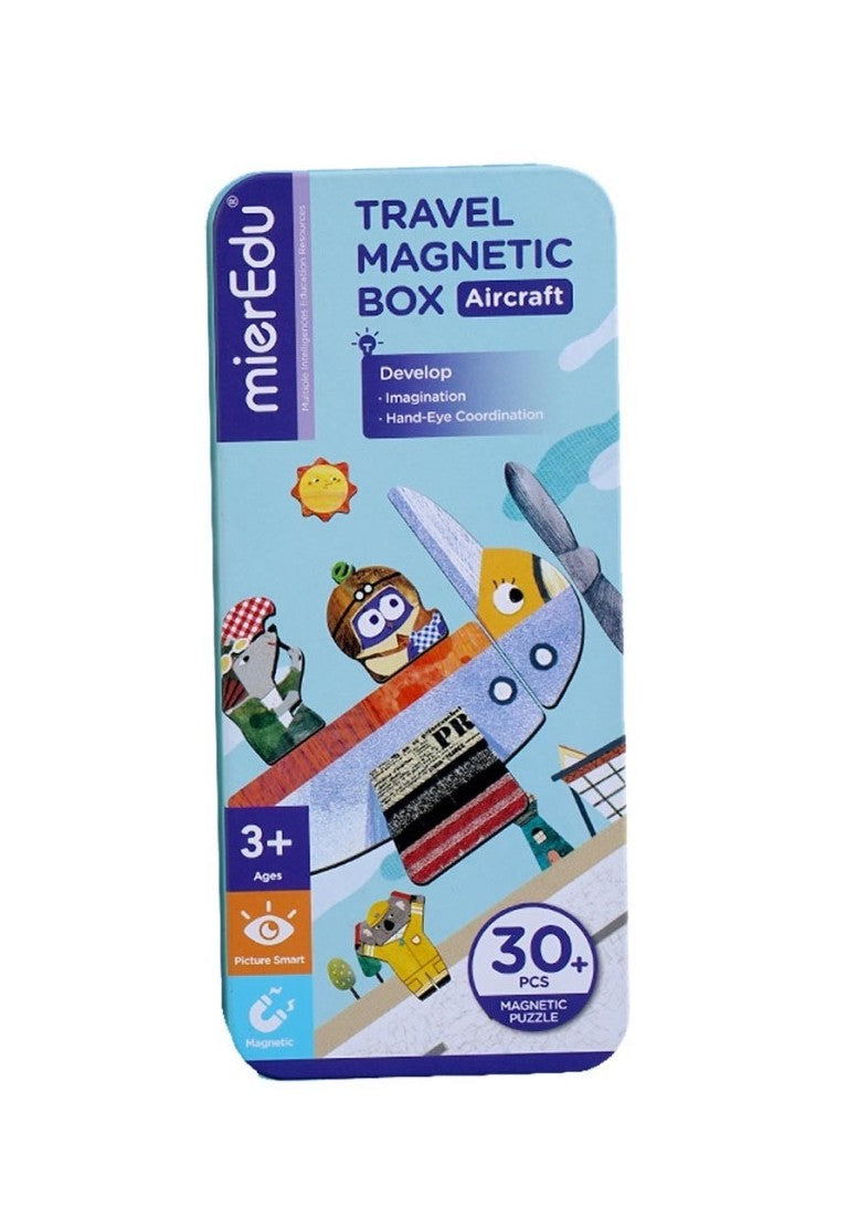 Puzzle magnético de viaje: Aviones - MierEdu