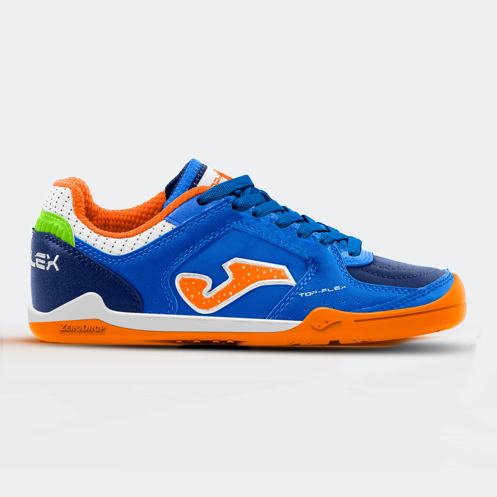 Bota de fútbol sala junior azul Barefoot