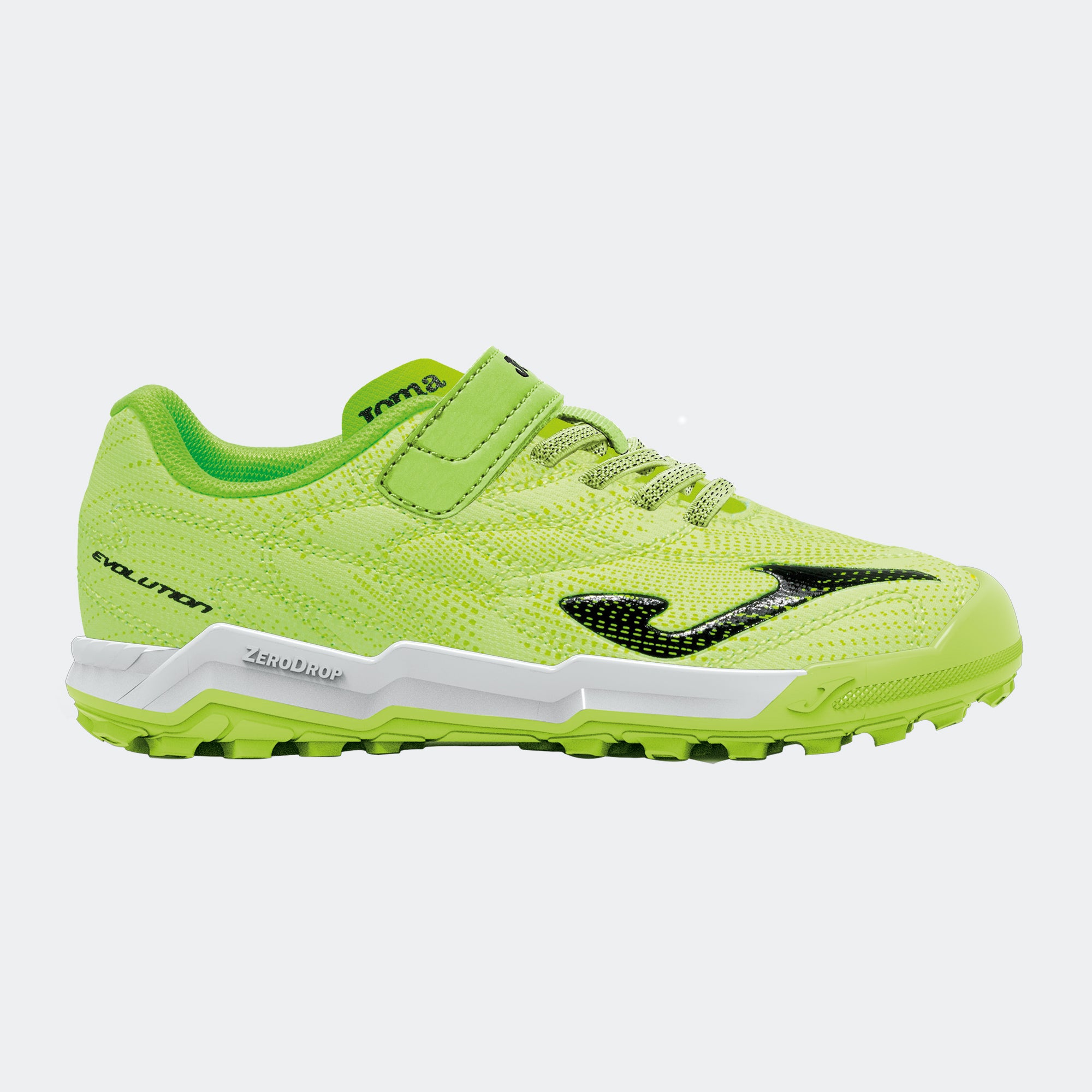 Bota de fútbol multitaco Evolution flúor Barefoot