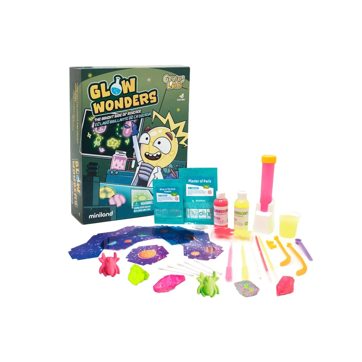Kit de Experimentos con Fluorescencia